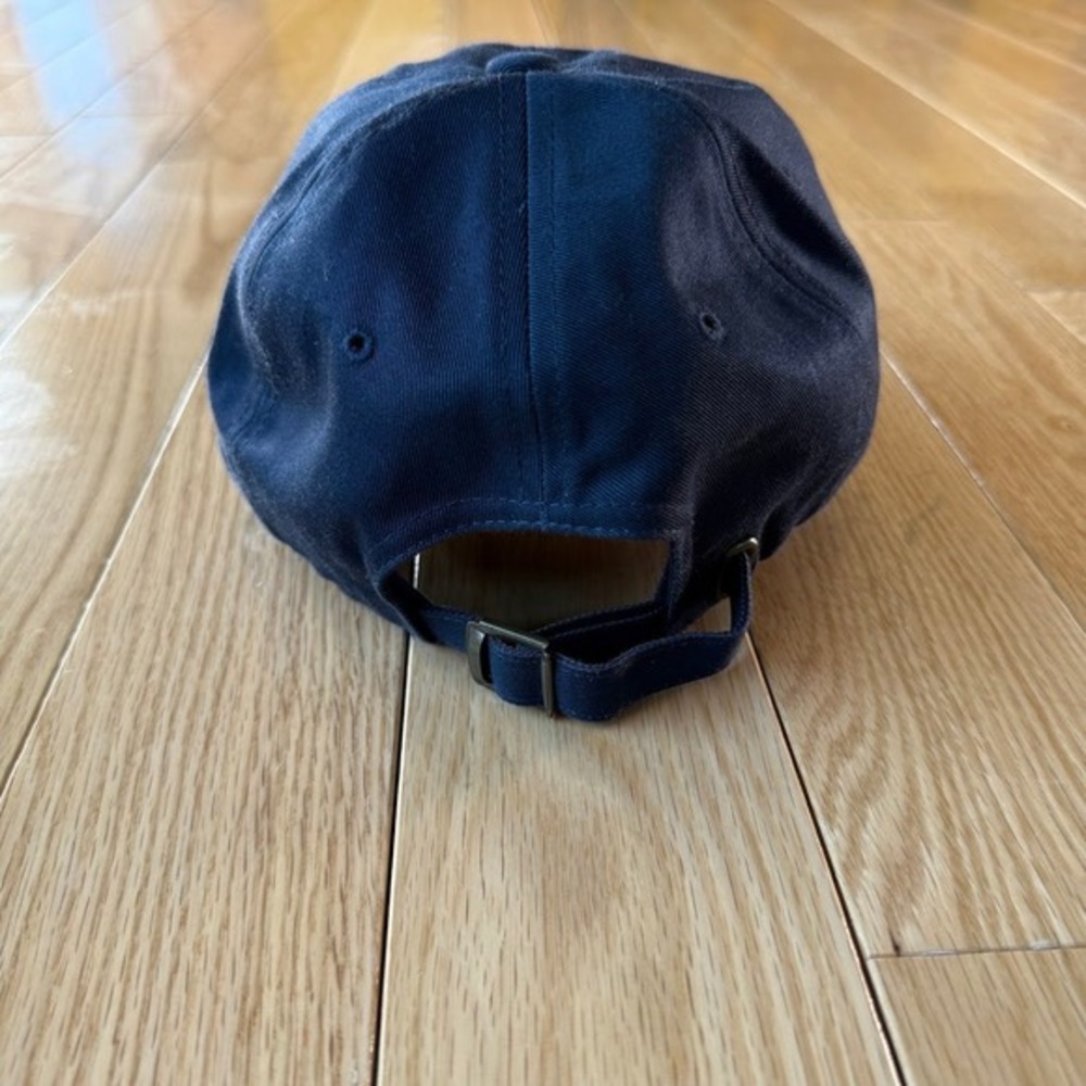 Yupoong Cotton‎ Navy Blue 6 Panel Baseball Hat New - Joe Goldberg Style Hat - Picture 4 of 7